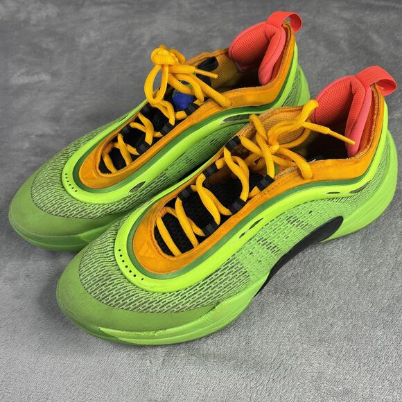 Adidas Lightstrike Pro Shoes Mens Size 9.5 Neon Green‎ Orange DON Basketball main image 9